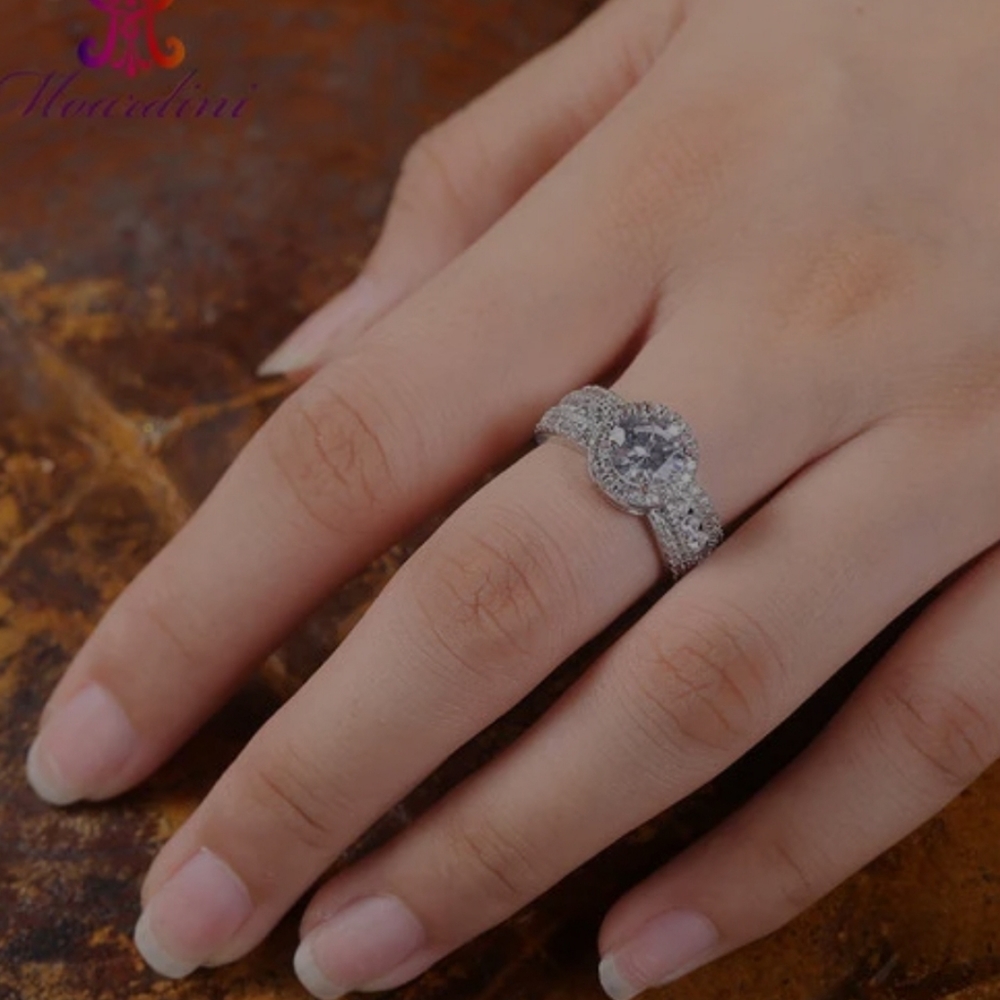 ♡Luxury Classic 925 SS Ring Size 7--NEW